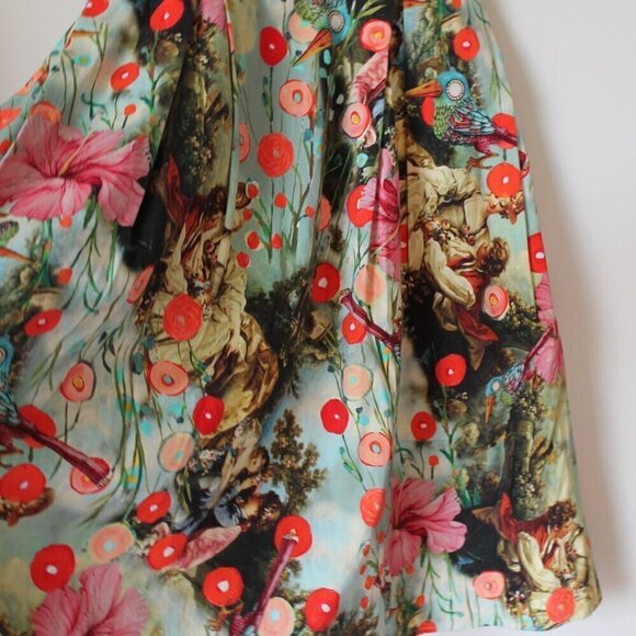 Boutique 1861 Knee Length Sweetheart Dress with Pockets Small - Picture 5 of 8